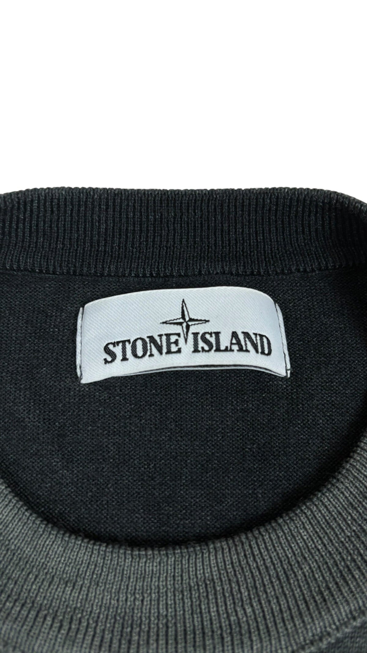 Pull Stone Island kaki taille S - Vue de dos