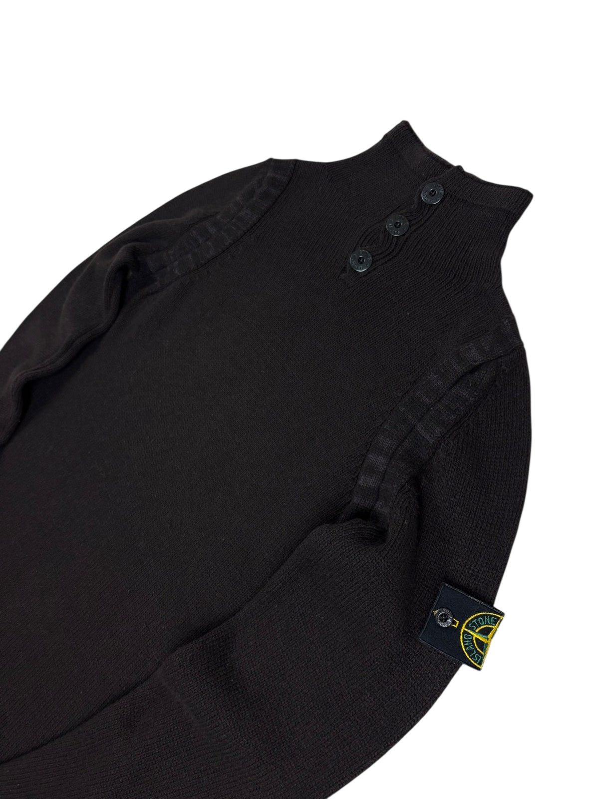 Pull Stone Island marron taille M - Vue de dos