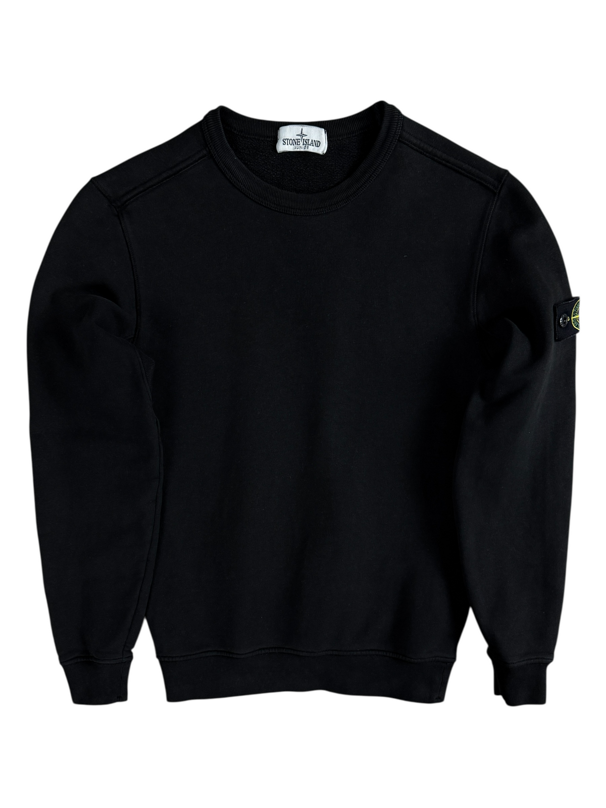 Pull Stone Island noir taille 12 ans - Vue de face