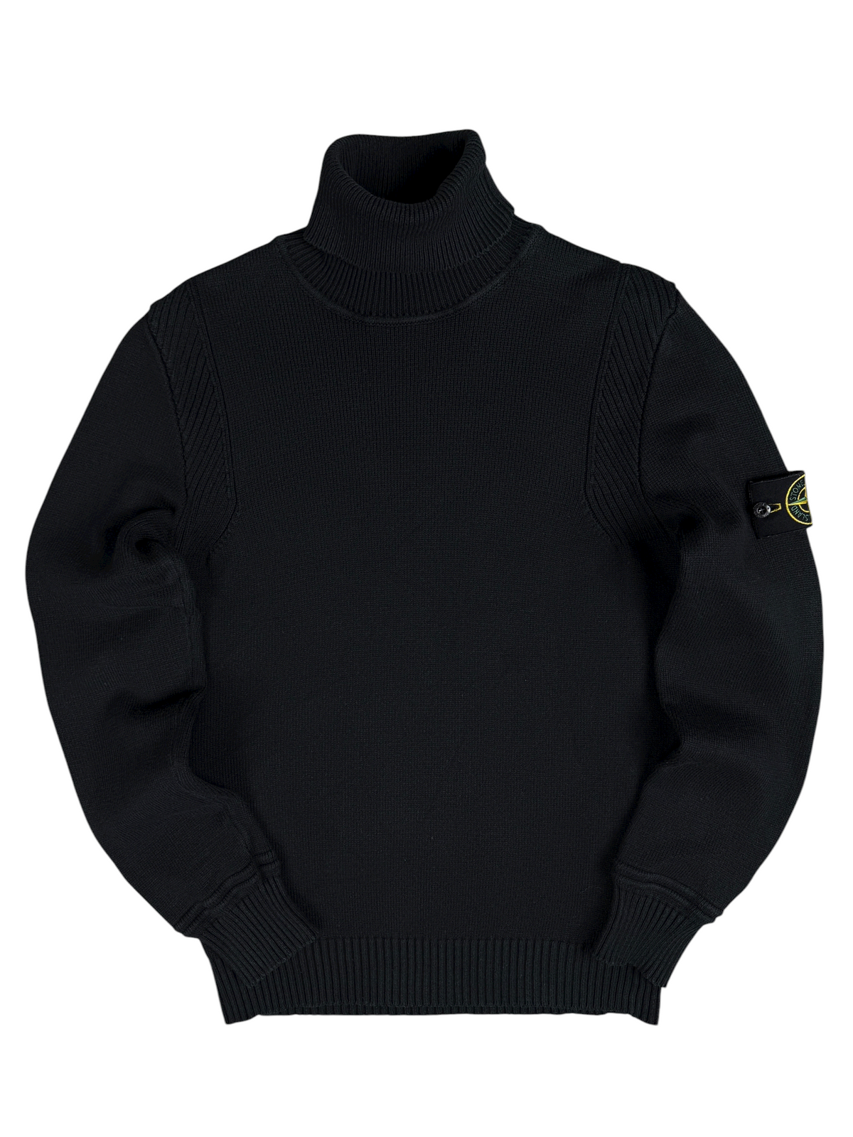 Pull Stone Island noir taille M - Vue de face