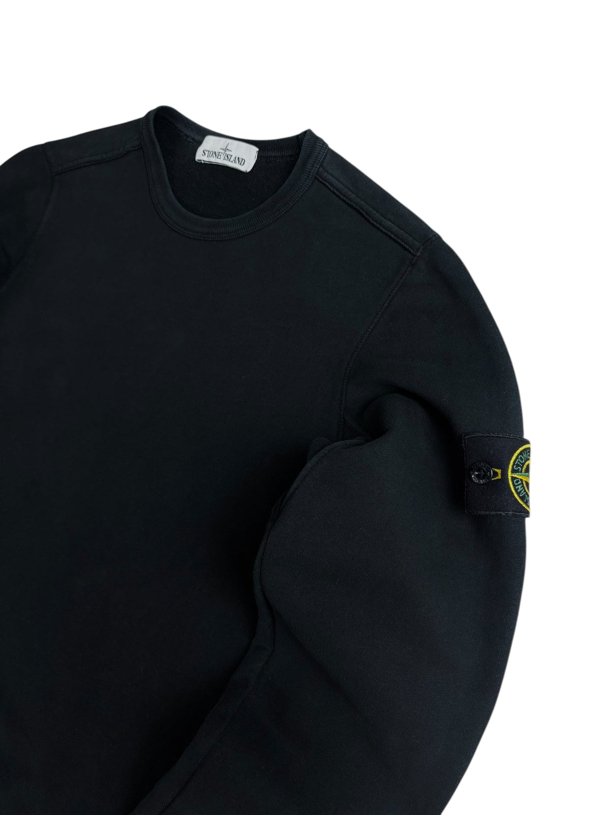Pull Stone Island noir taille S - Vue de dos