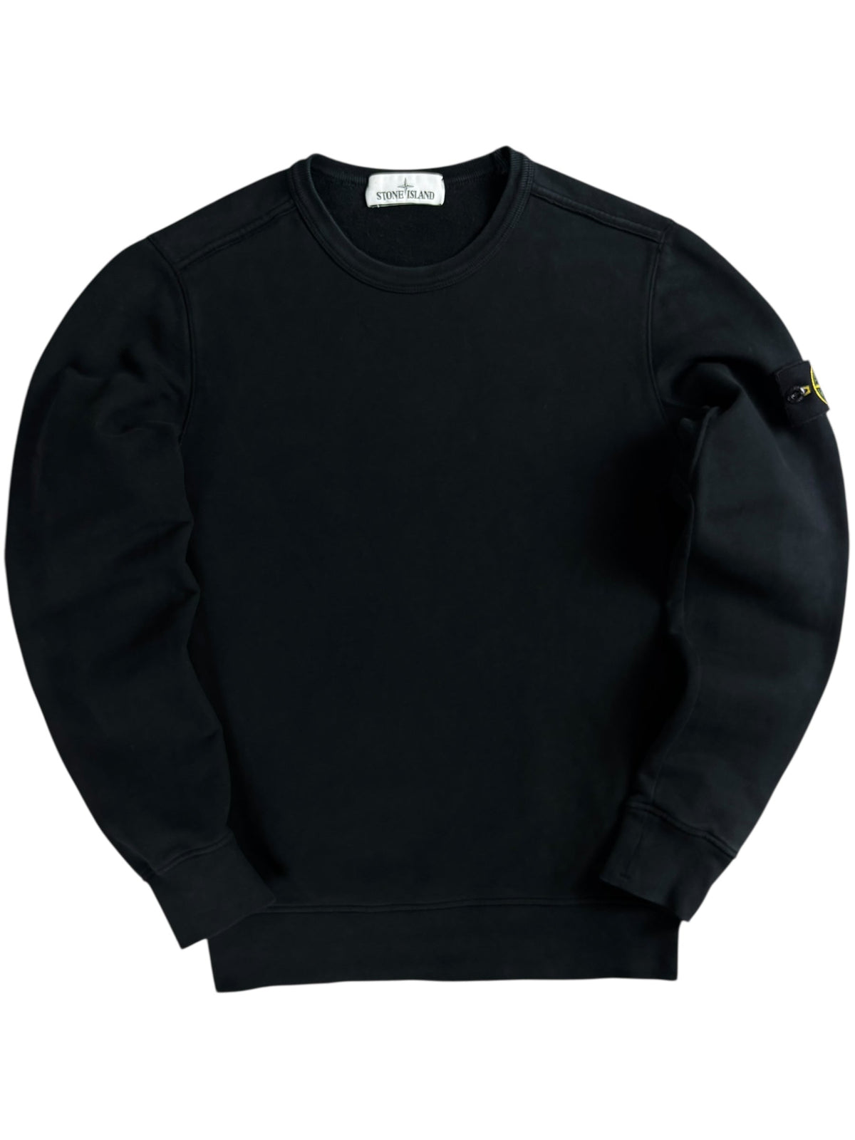 Pull Stone Island noir taille S - Vue de face