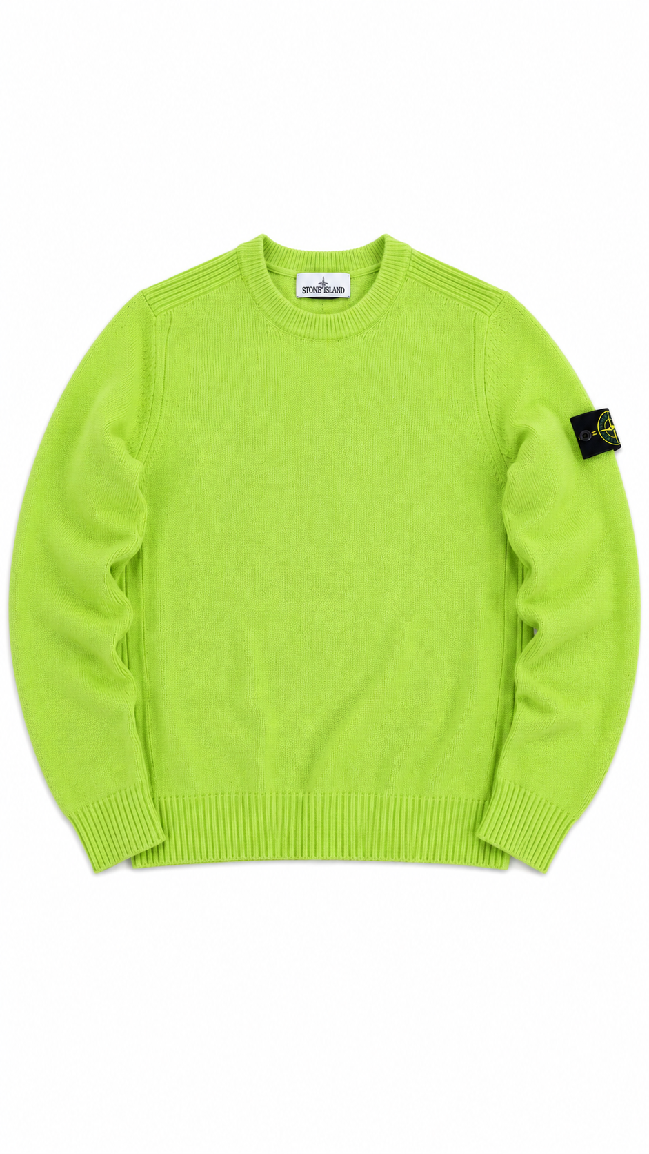 Pull Stone Island vert taille S, seconde main authentifiée — vue 1
