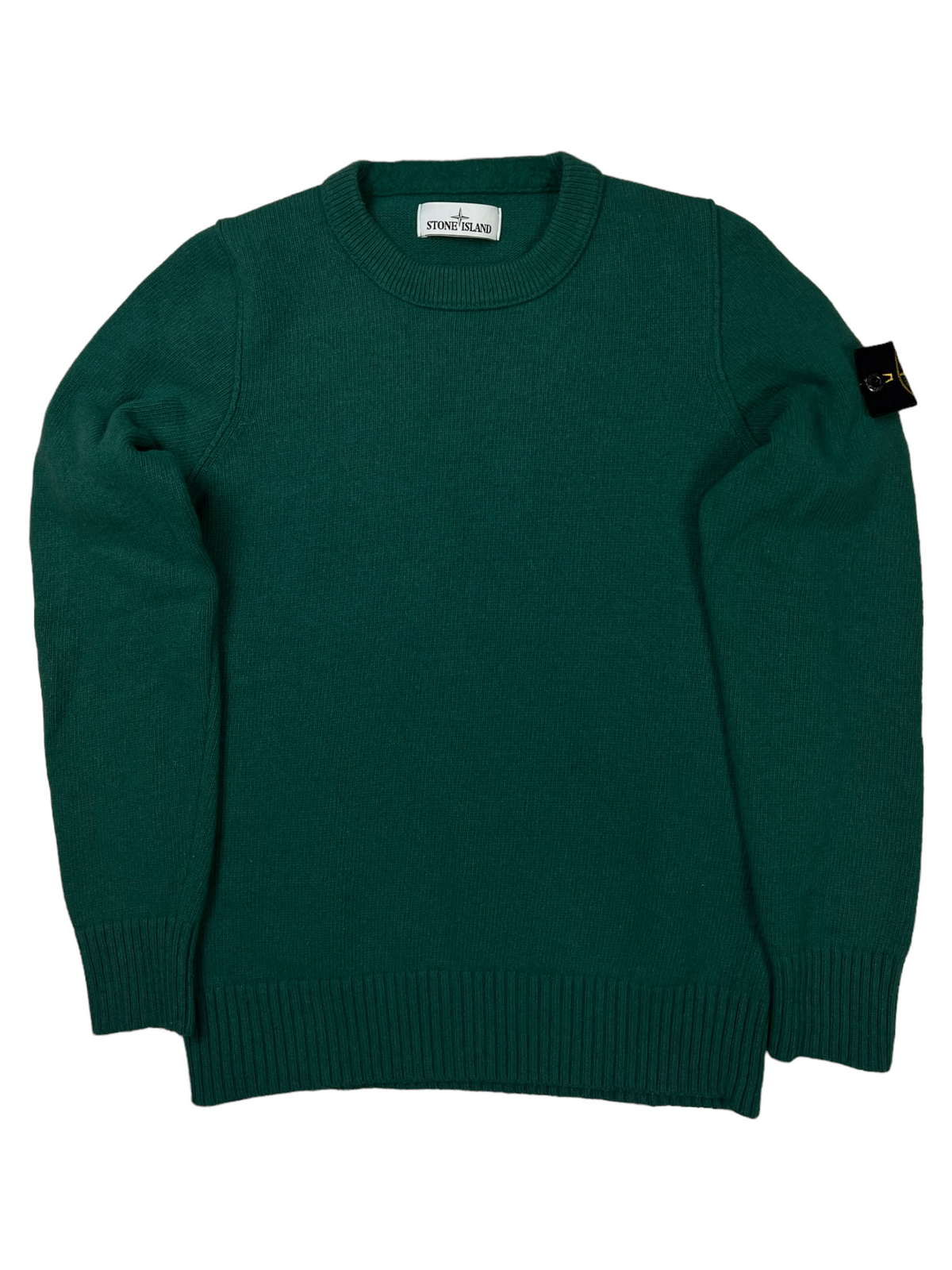 Pull Stone Island vert taille S - Vue de face