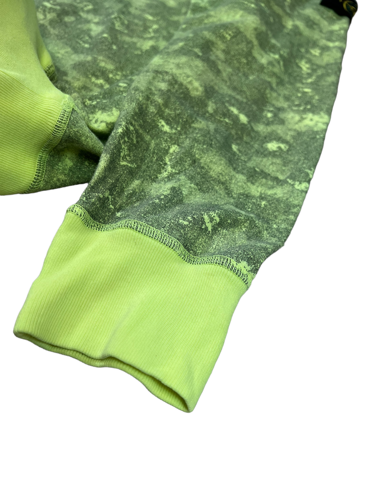Pull Stone Island vert taille XL - Vue côté