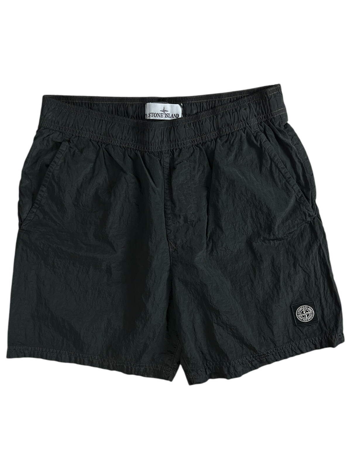 Short Stone Island gris taille S - Vue de face
