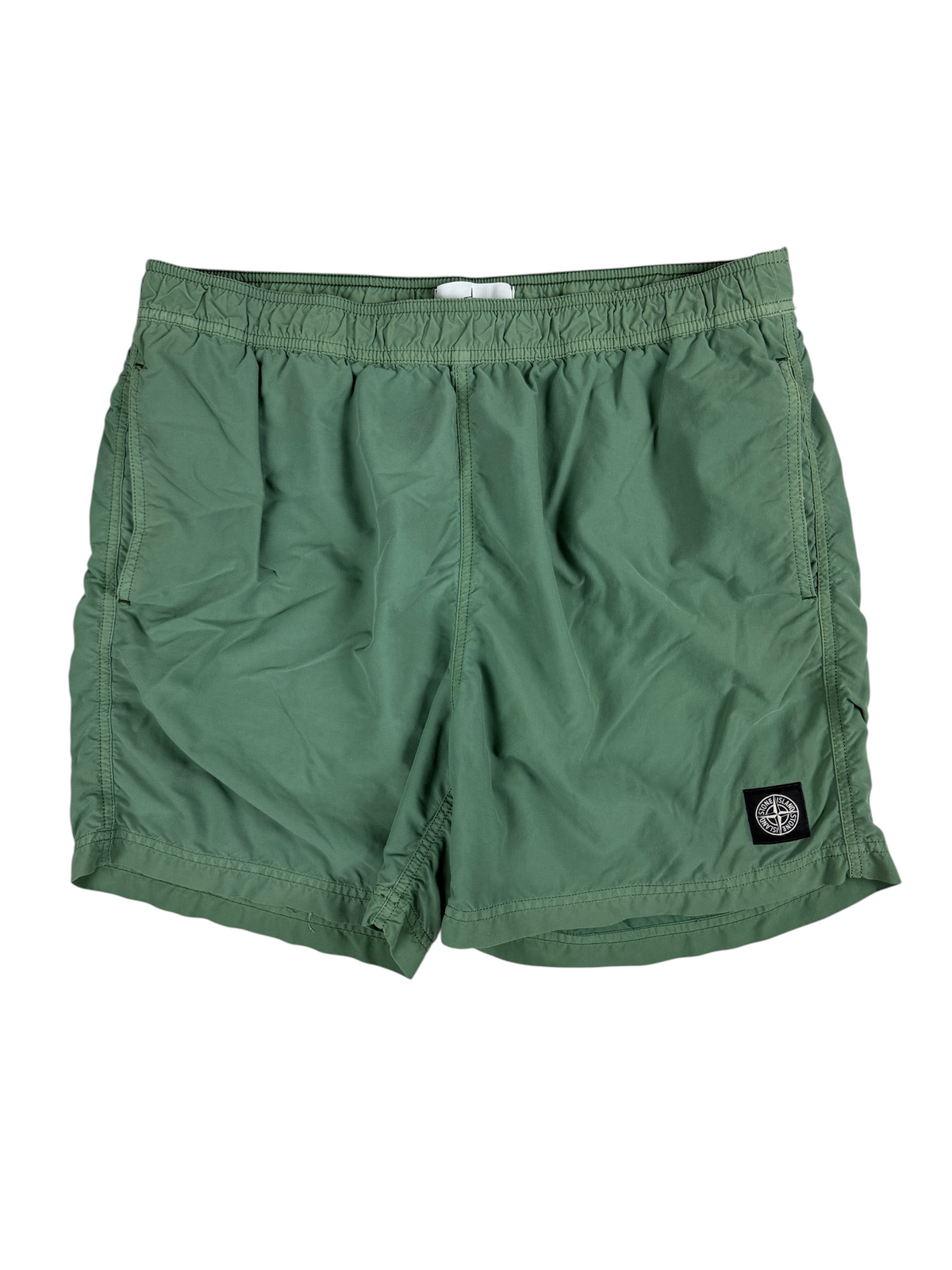 Short Stone Island kaki taille S - Vue de face