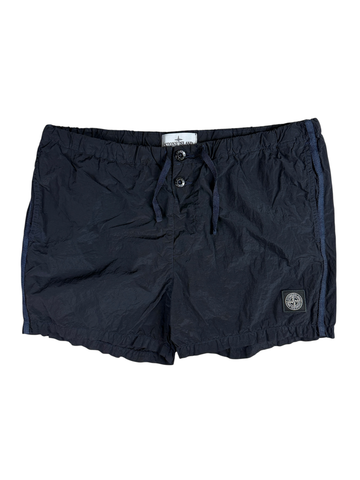 Short Stone Island marine taille L - Vue de face