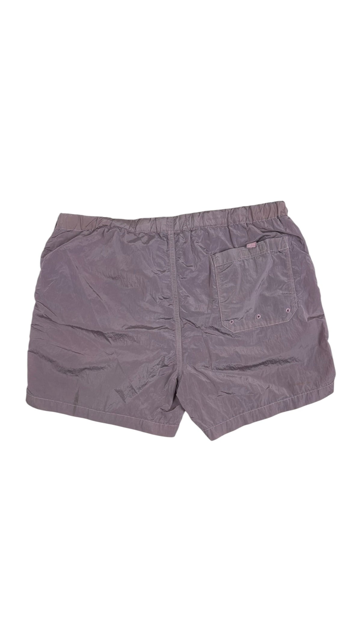 Short Stone Island rose taille M - Vue de dos
