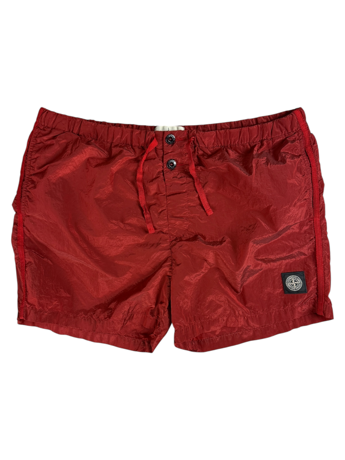 Short Stone Island rouge taille XL - Vue de face