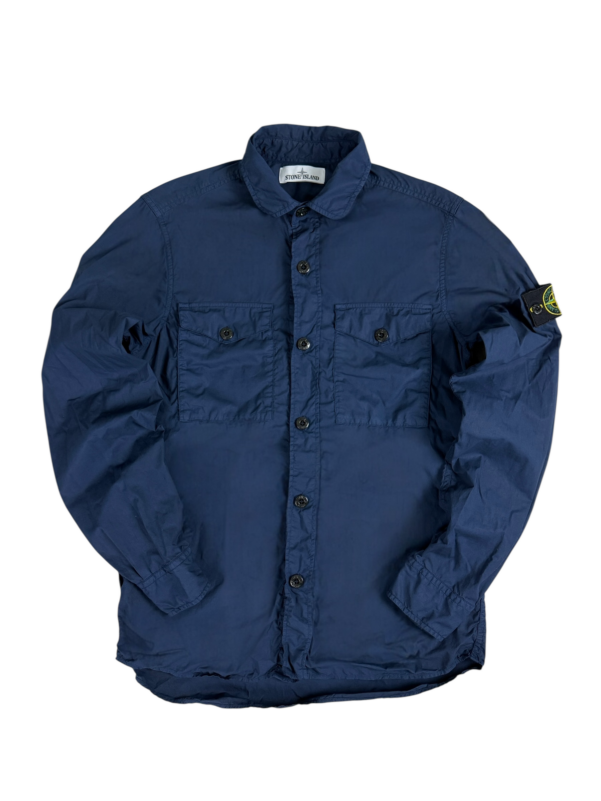 Surchemise Stone Island marine taille M - Vue de face