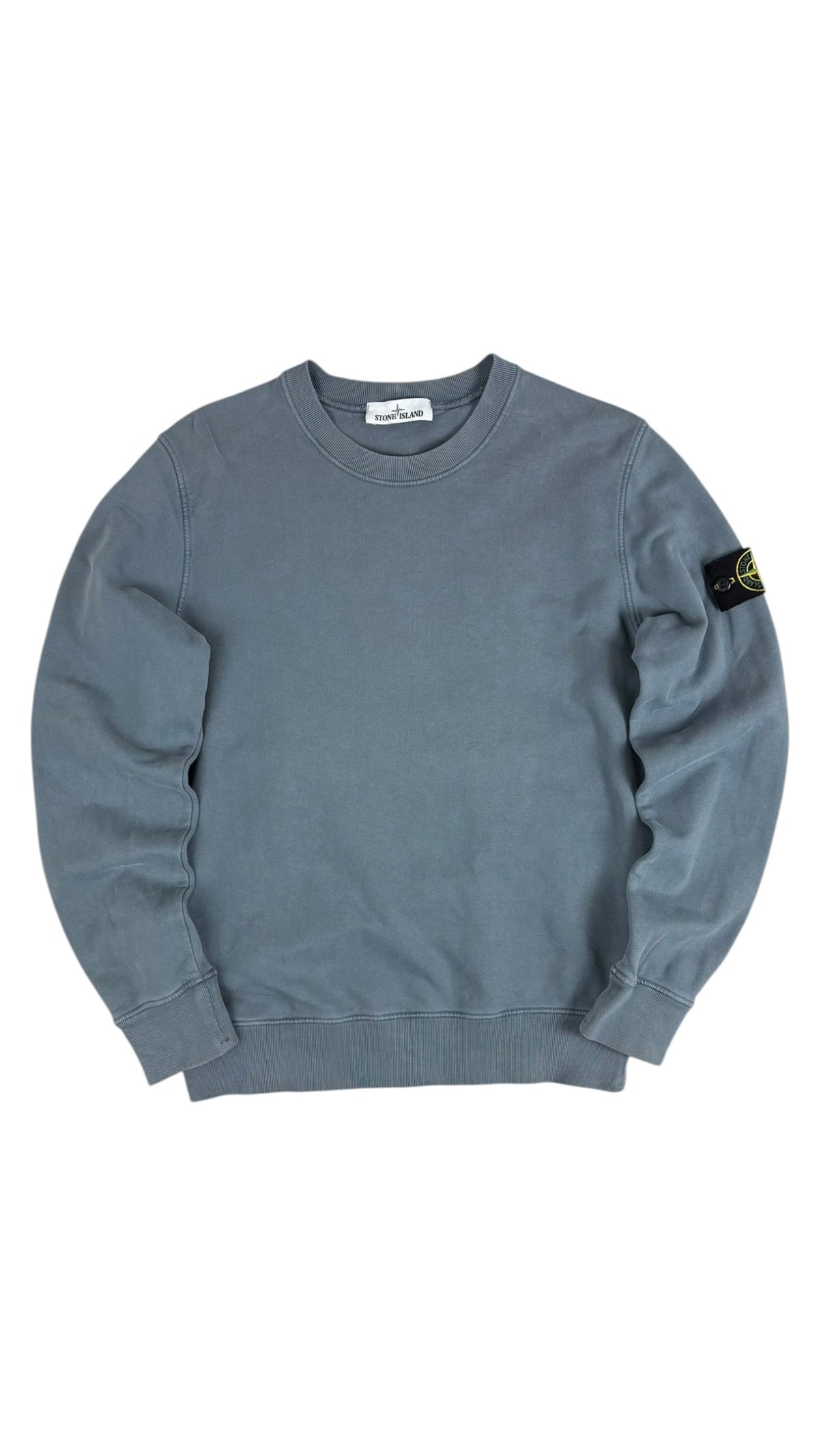 Sweat Stone Island bleu taille M - Vue de face