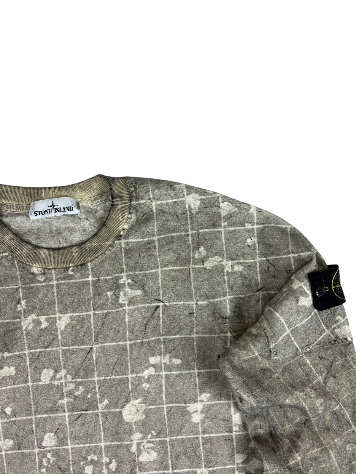 Sweat Stone Island camouflage taille M - Vue de dos
