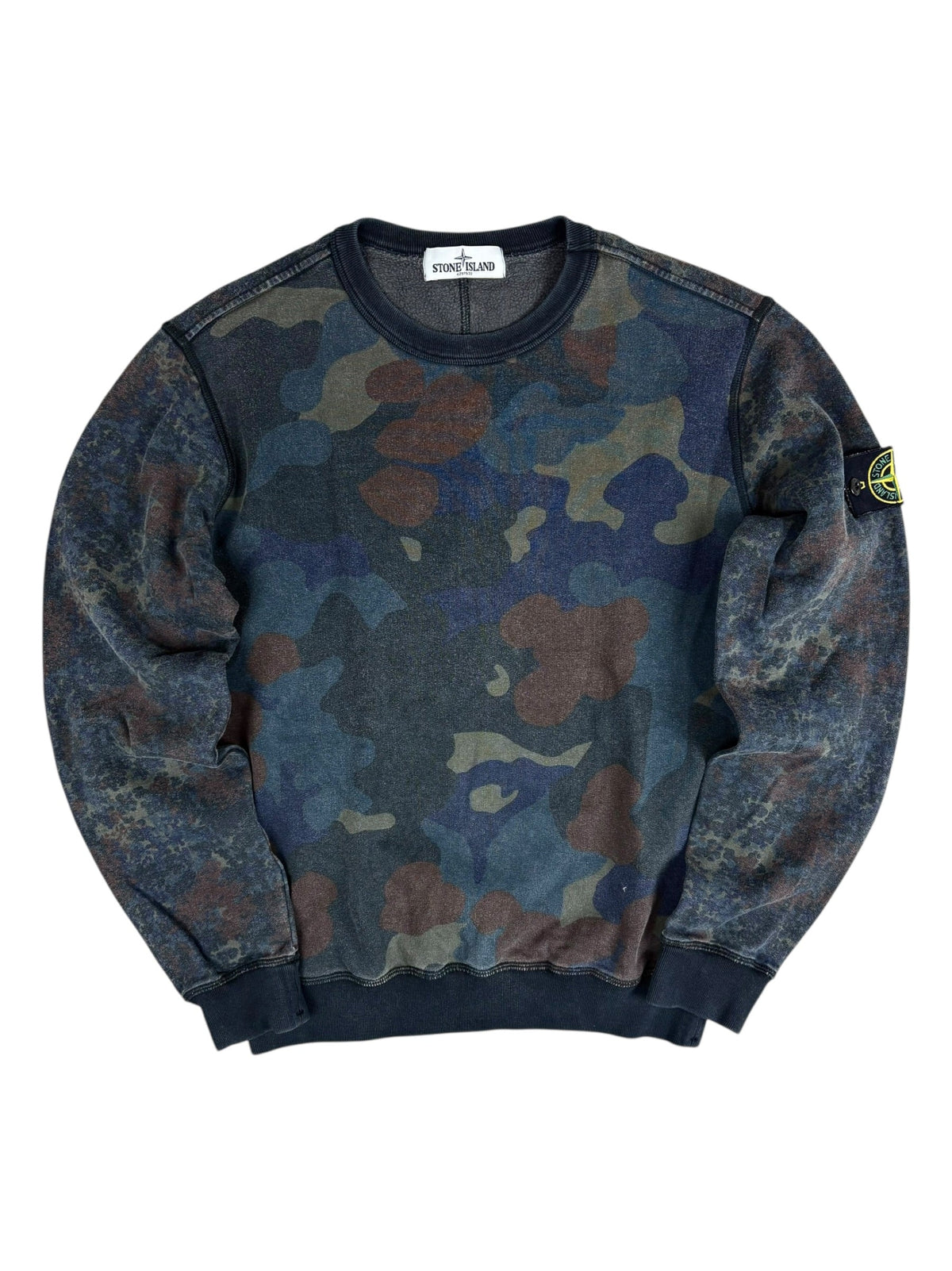 Sweat Stone Island camouflage taille M - Vue de face