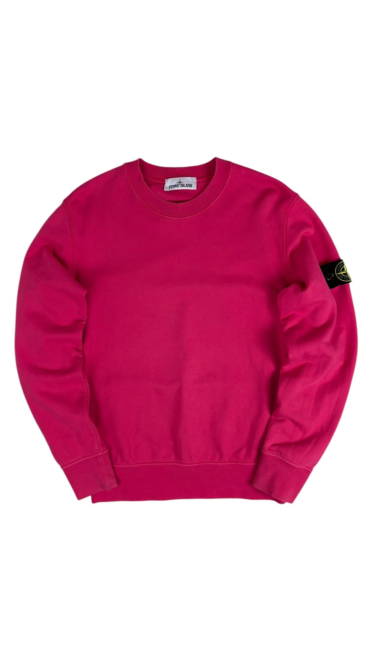 Sweat Stone Island fuchsia taille S - Vue de face