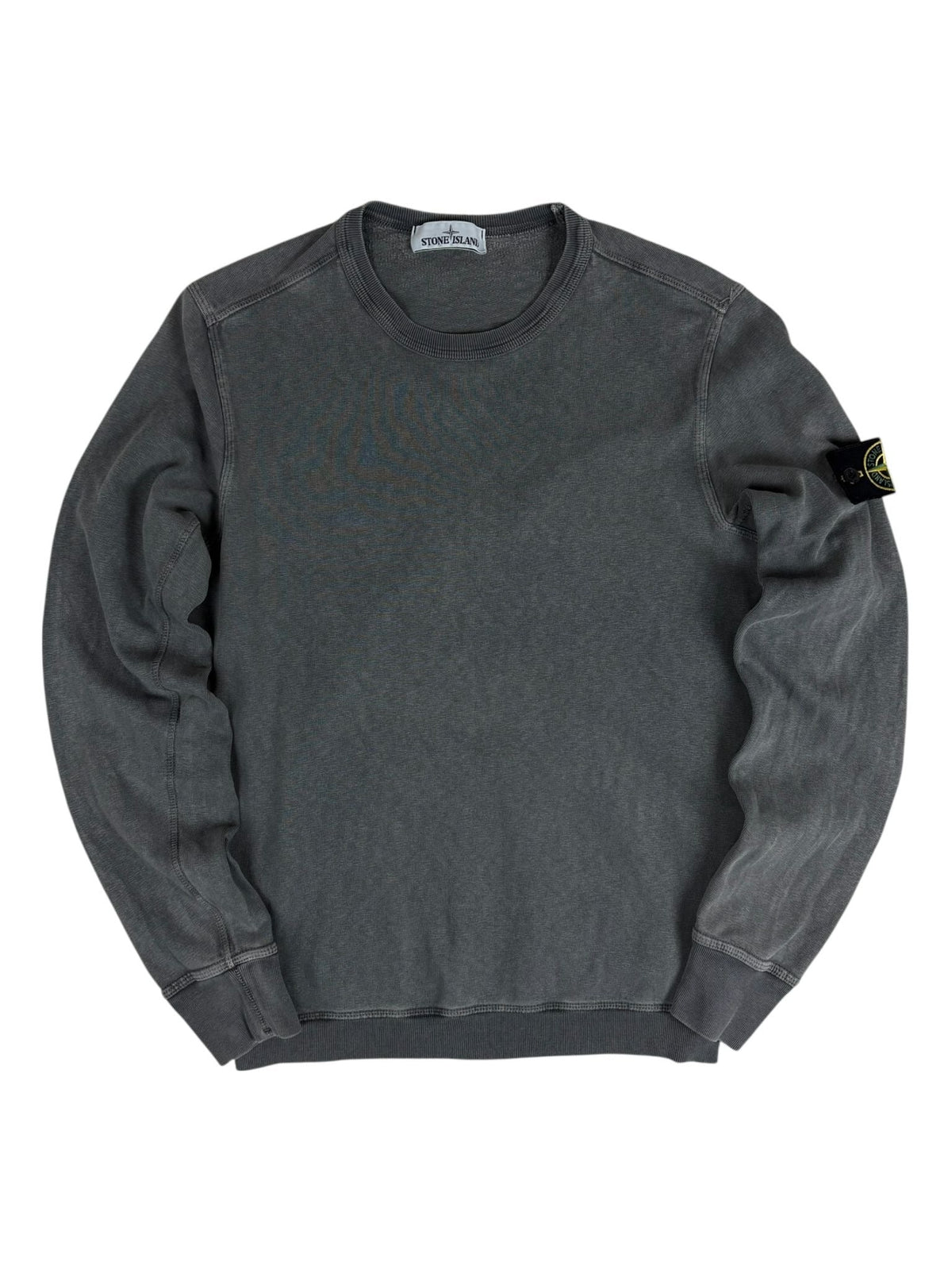 Sweat Stone Island gris taille M - Vue de face