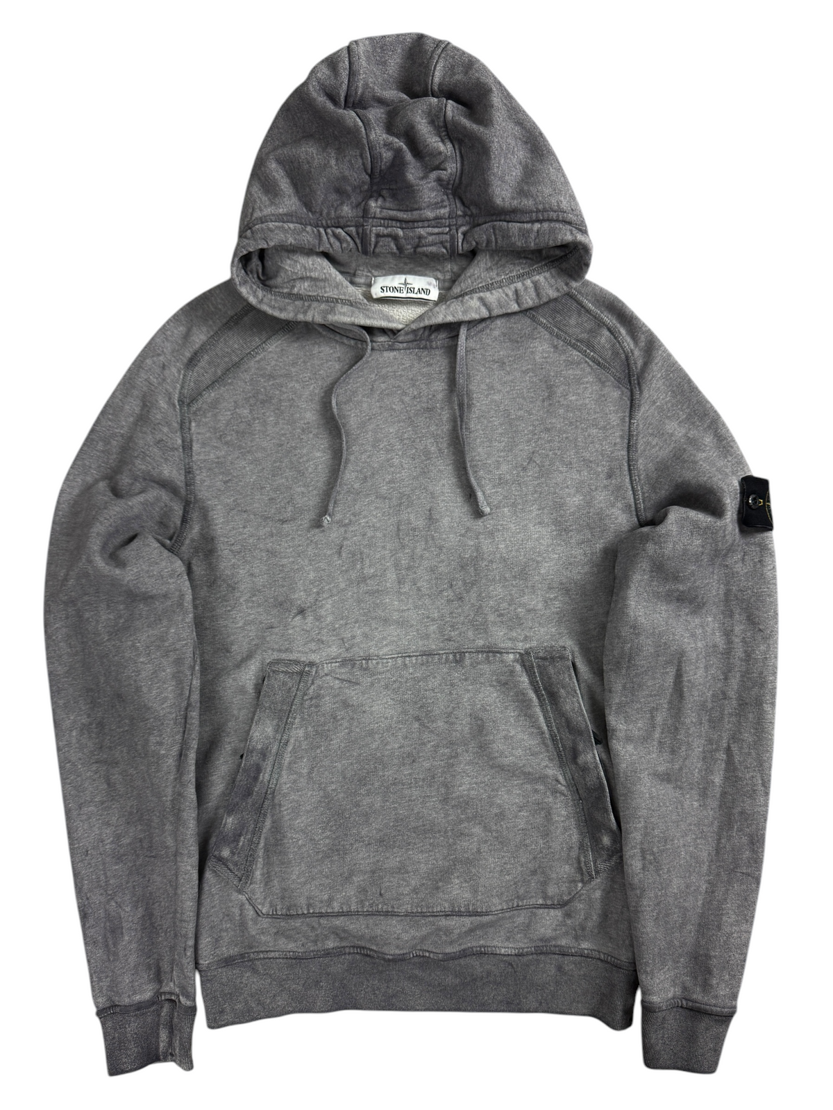Sweat Stone Island gris taille M - Vue de face