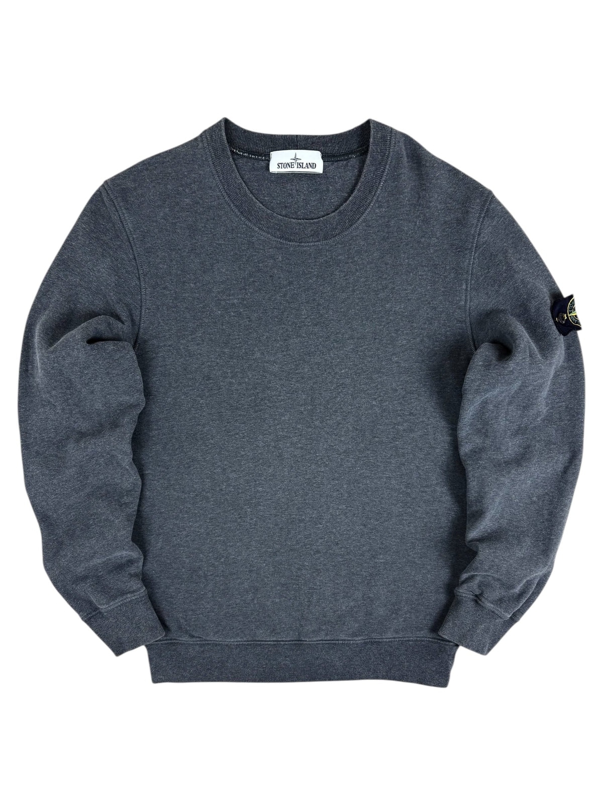 Sweat Stone Island gris taille M - Vue de face
