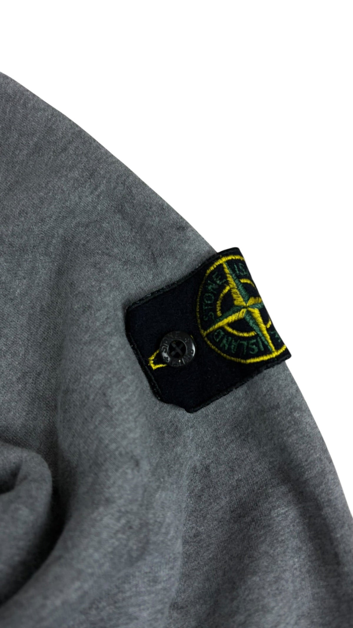 Sweat Stone Island gris taille XL - Vue de dos