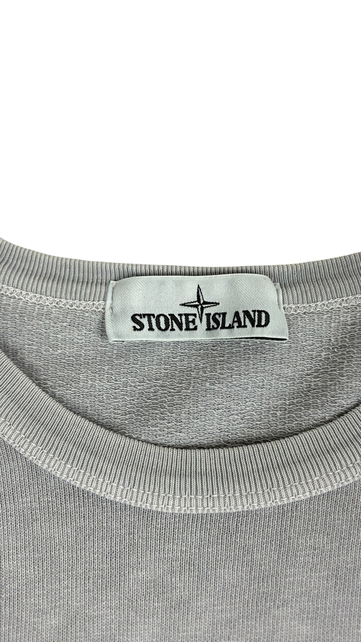 Sweat Stone Island lila taille M - Détail