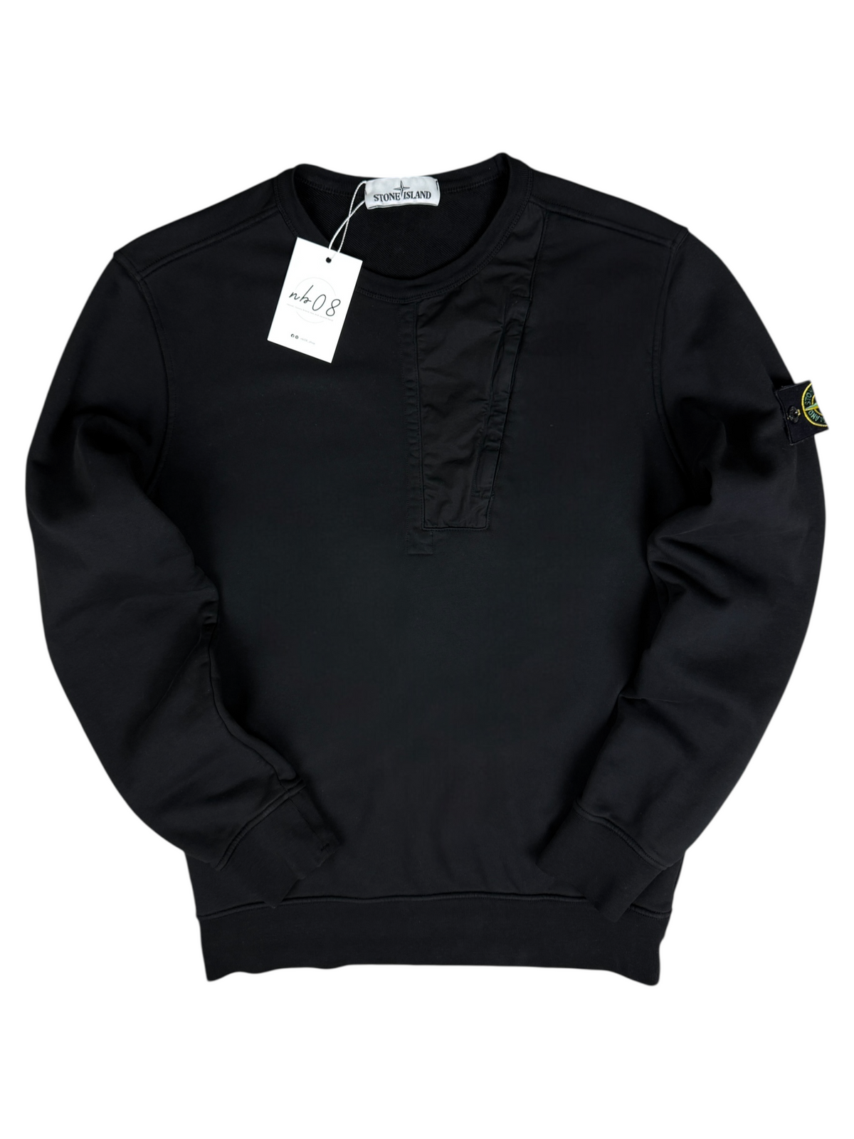 Sweat Stone Island marine taille M - Vue de face