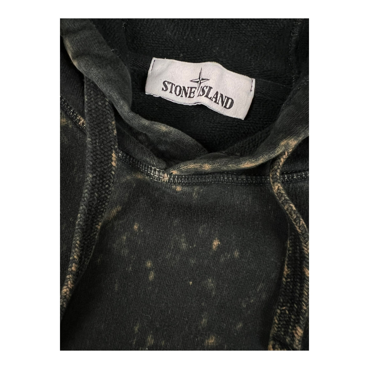 SWEAT A CAPUCHE STONE ISLAND OFF-DYE OVD TREATMENT - NB08