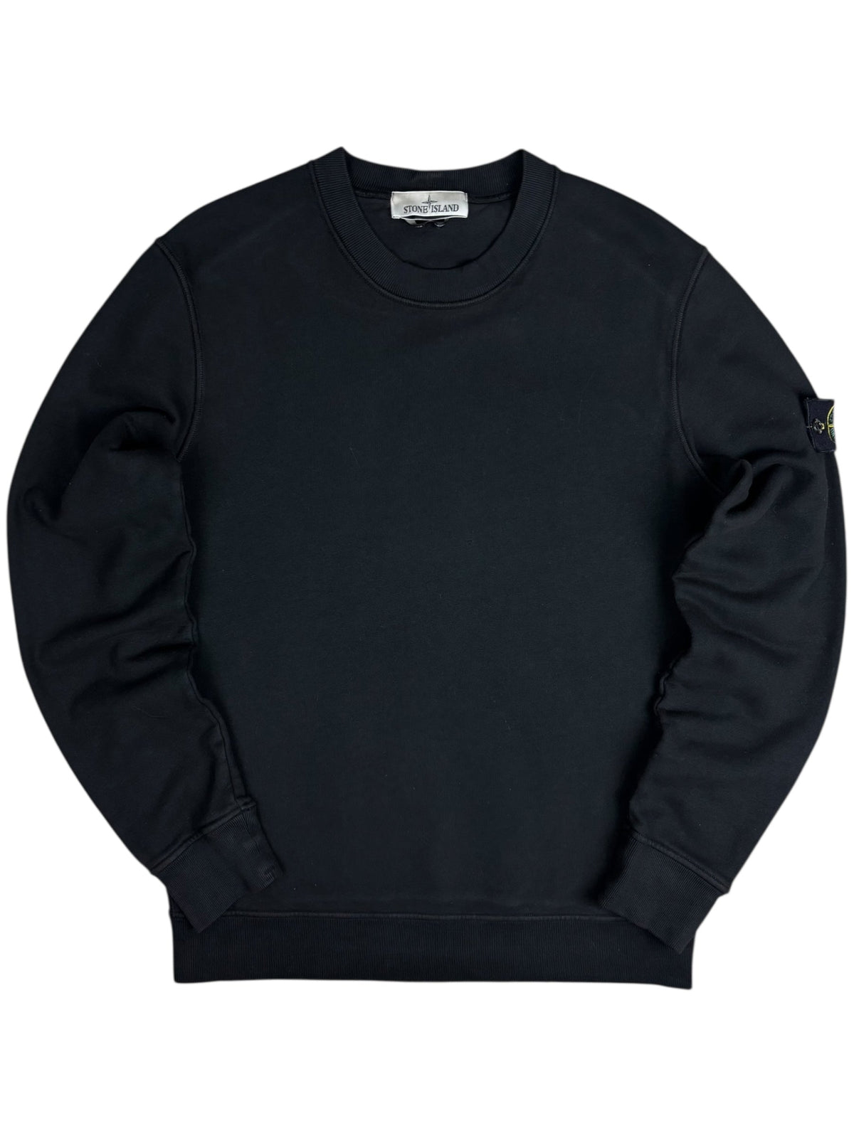 Sweat Stone Island noir taille M - Vue de face