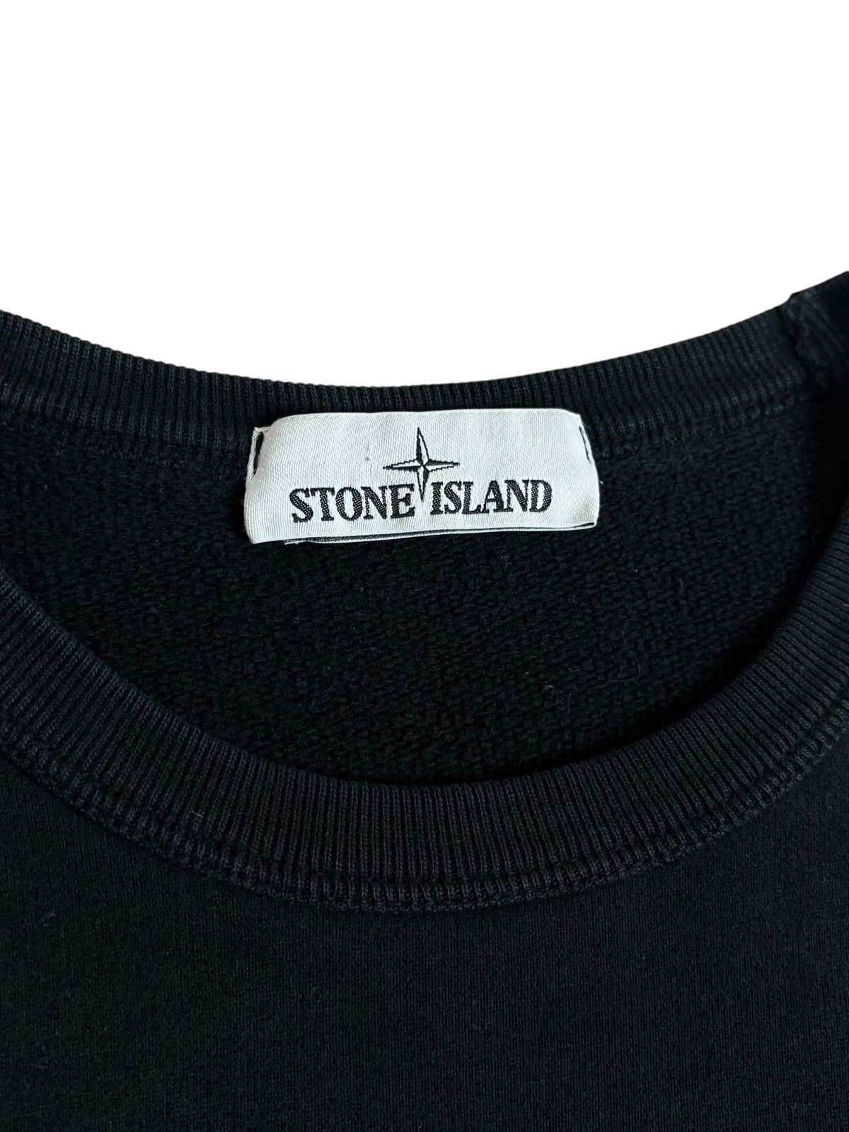 Sweat Stone Island noir taille S - Détail