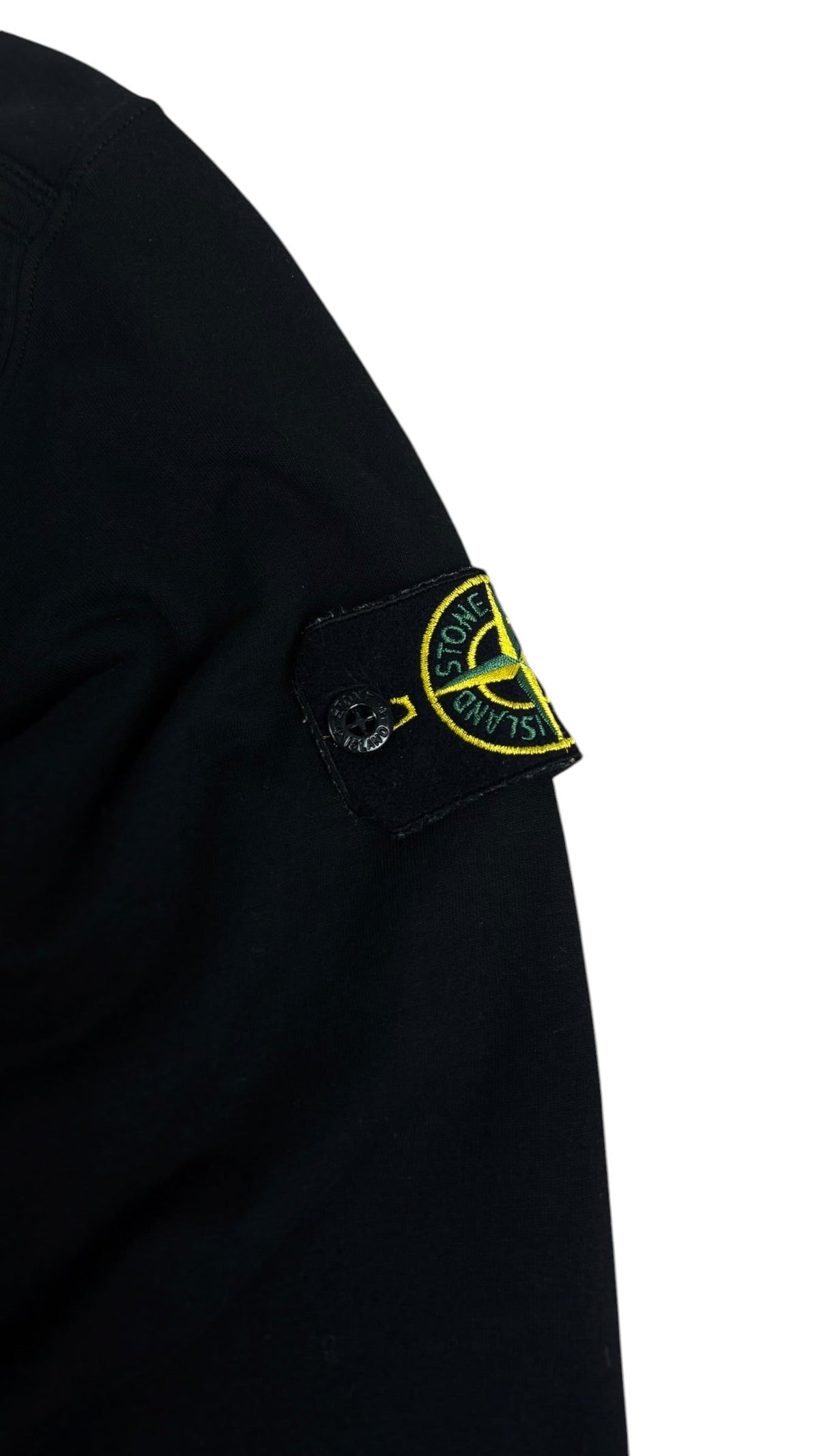 Sweat Stone Island noir taille S - Vue de dos