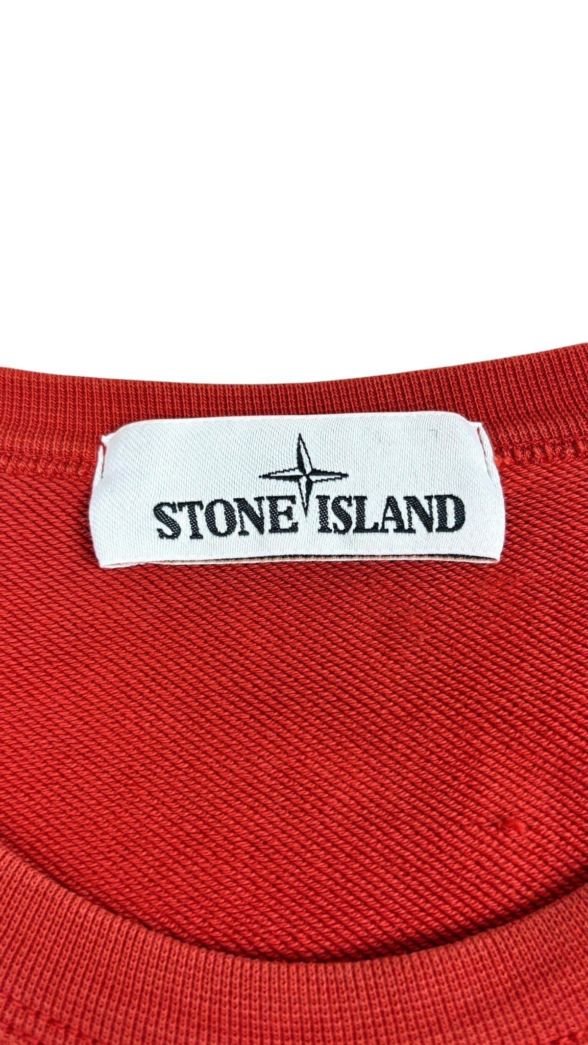 Sweat Stone Island orange taille M - Détail