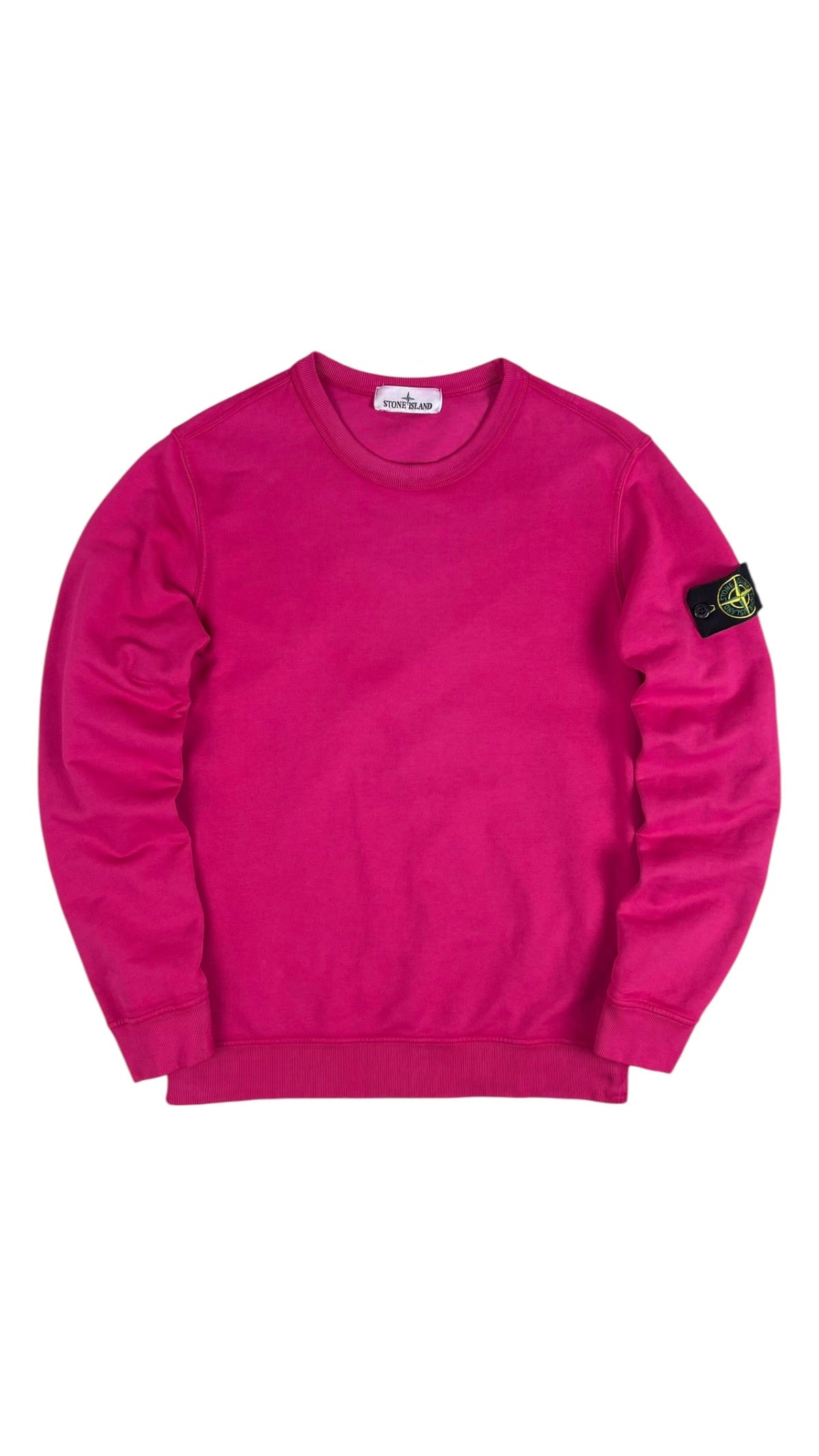 Sweat Stone Island rose taille S - Vue de face
