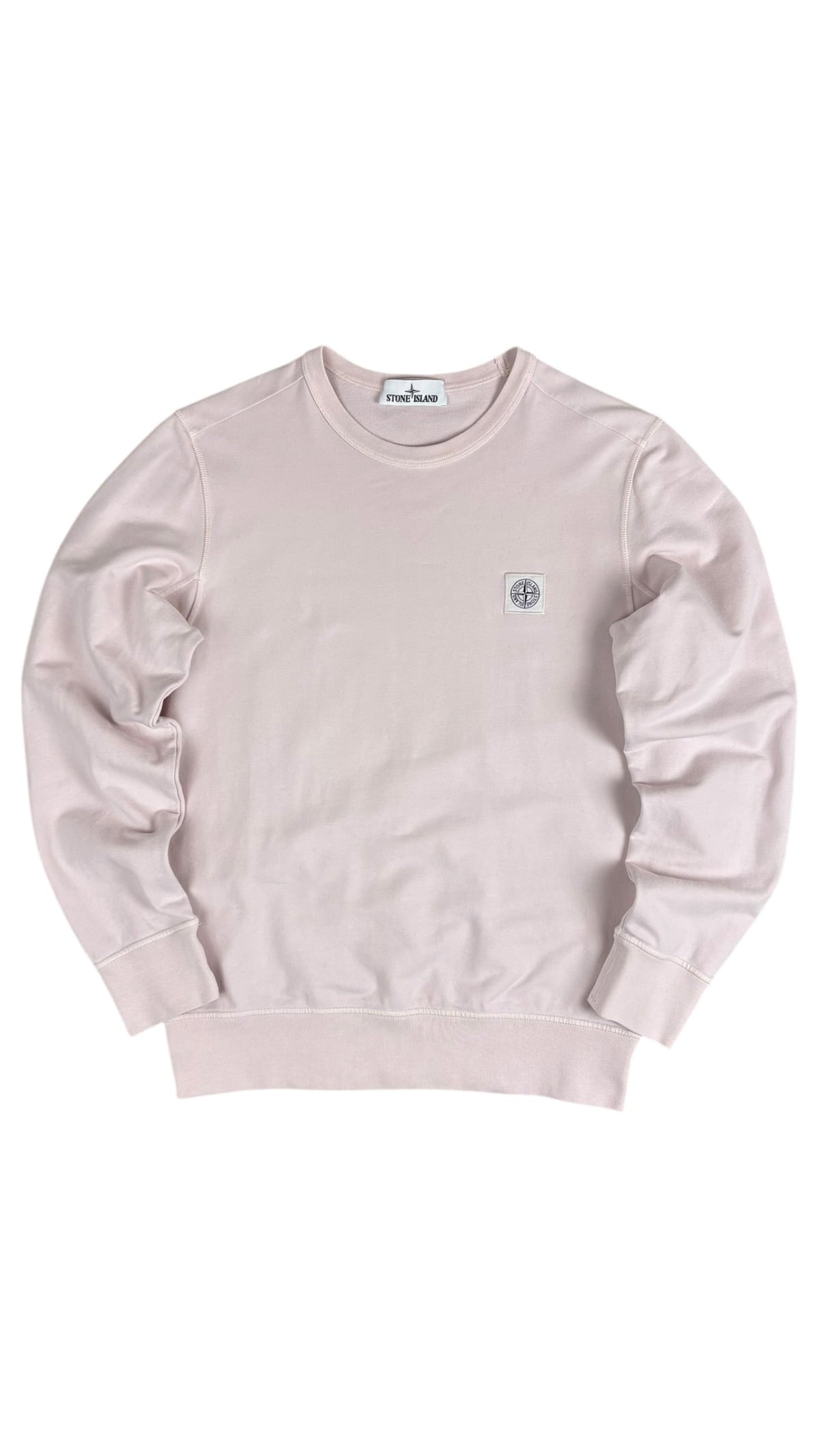 Sweat Stone Island rose taille S - Vue de face