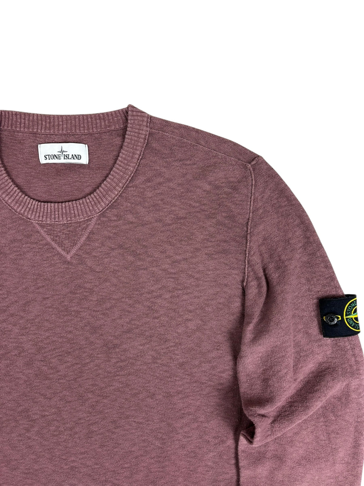 Sweat Stone Island rose taille XL - Vue de dos