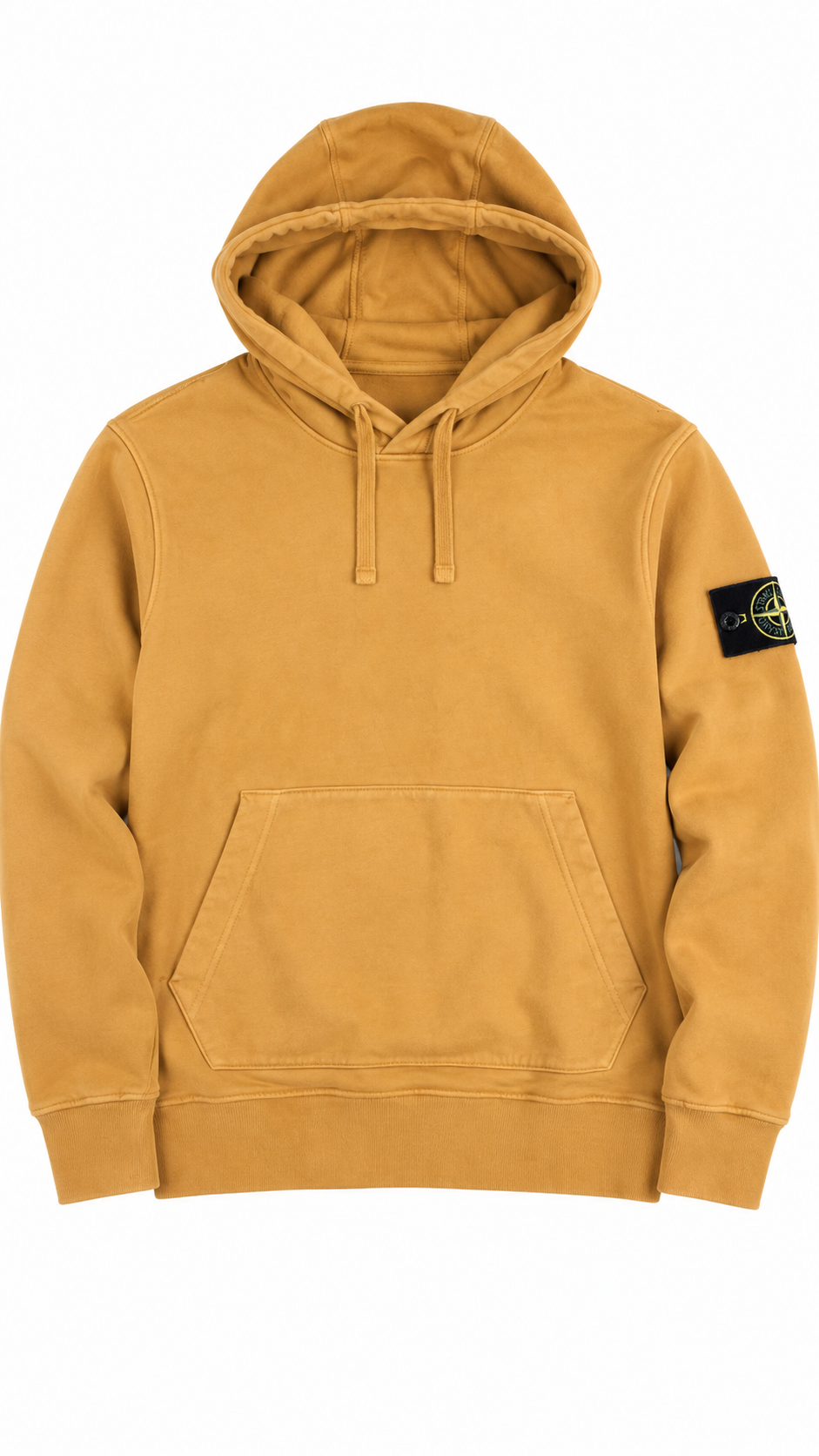 Hoodie Stone Island Cotton Fleece in Camel, Größe S, gebraucht, von NB08 authentifiziert — Ansicht 1