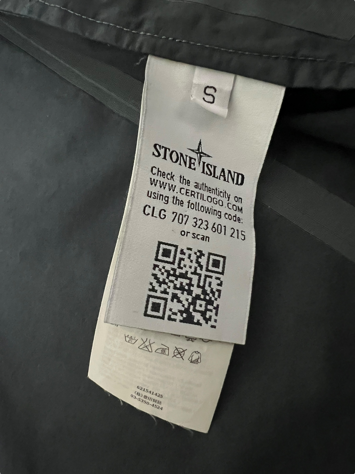 TRENCH STONE ISLAND 3L PERFORMANCE COTTON - NB08