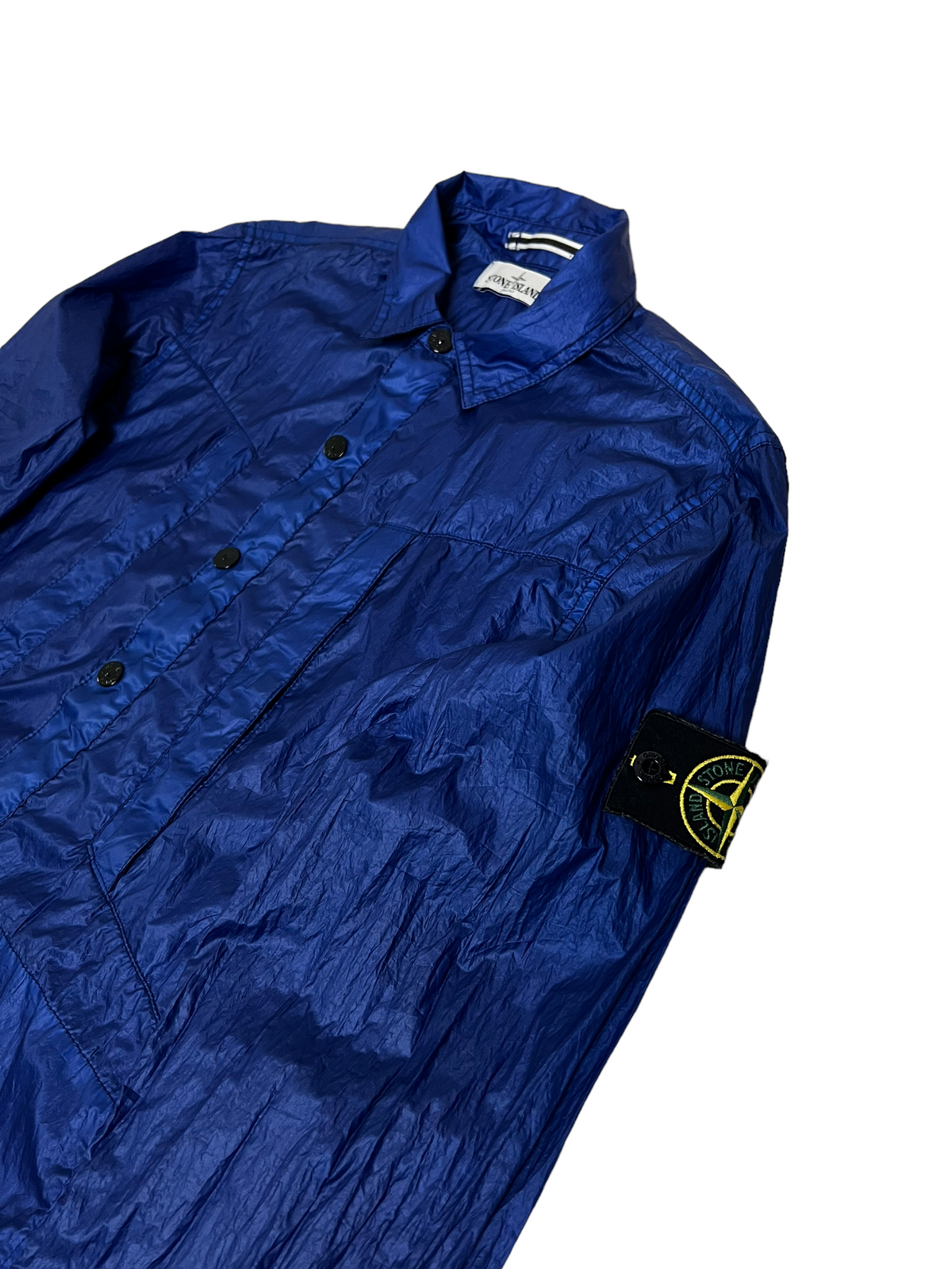 Veste Stone Island bleu taille M - Vue de dos