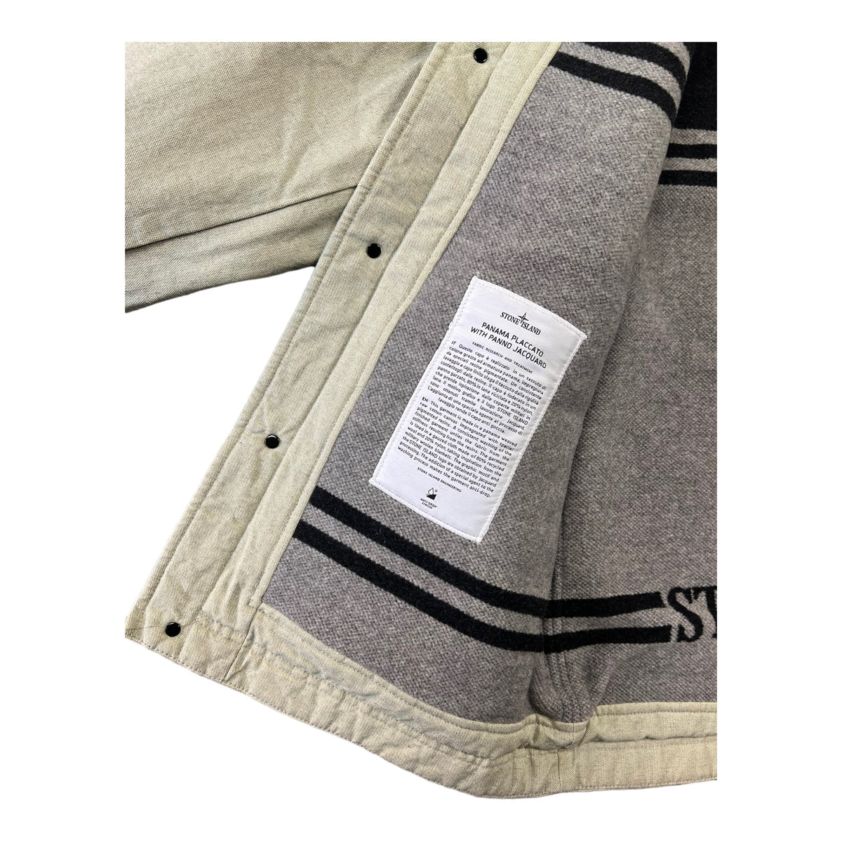 VESTE STONE ISLAND PANAMA PLACCATO PANNO JACQUARO - NB08