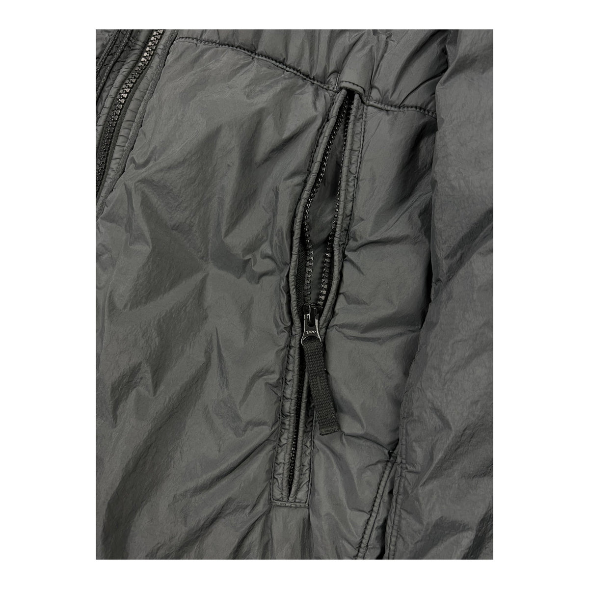 VESTE STONE ISLAND GARMENT DYED CRINKLE REPS - NB08