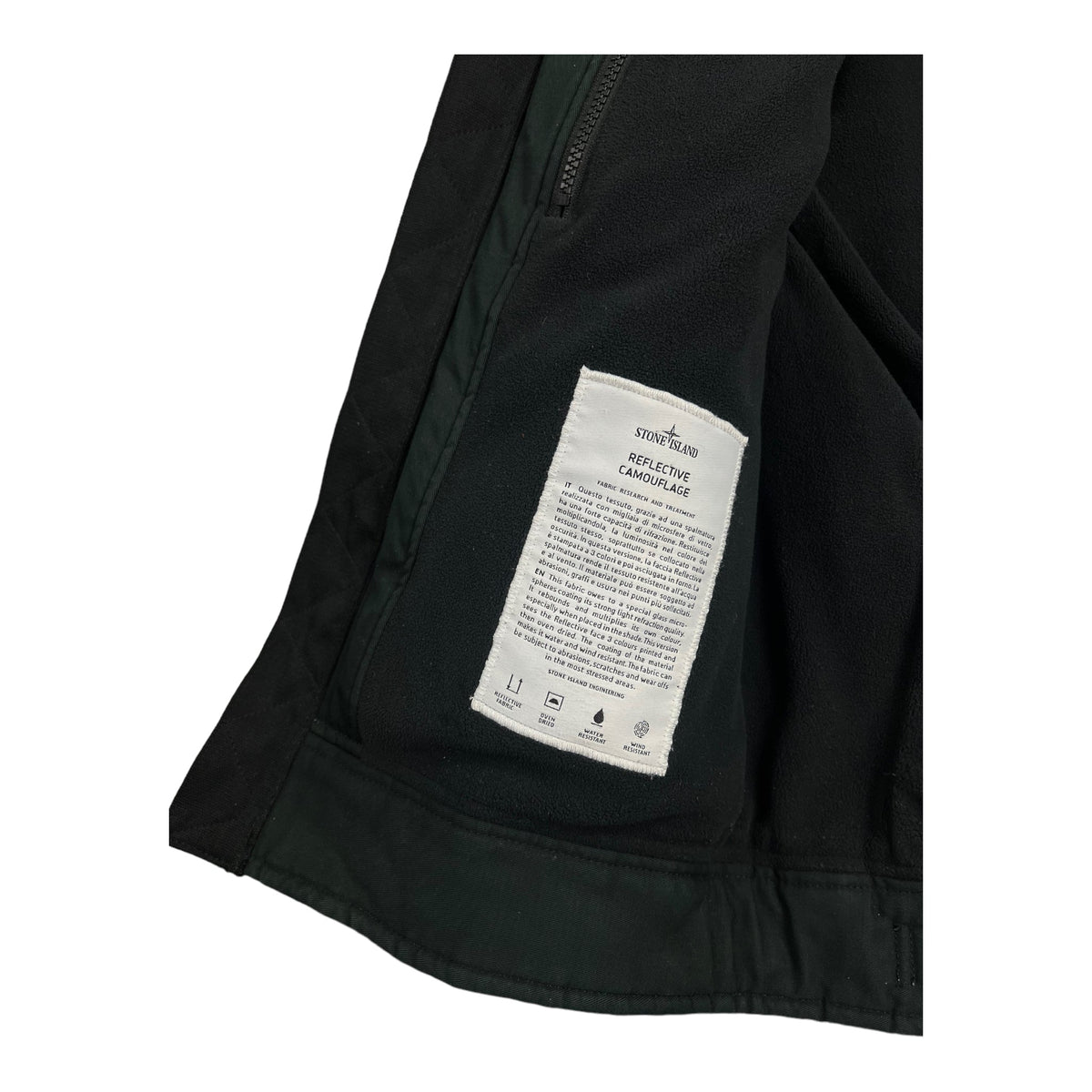 VESTE STONE ISLAND RÉFLECTIVE CAMOUFLAGE - NB08