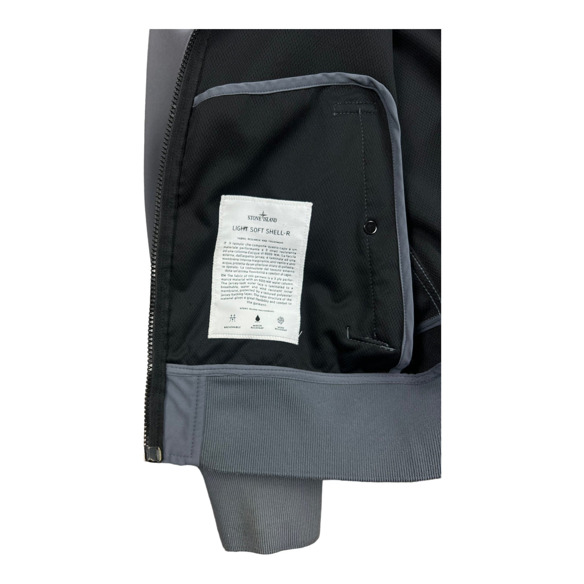 VESTE STONE ISLAND SOFT SHELL-R - NB08