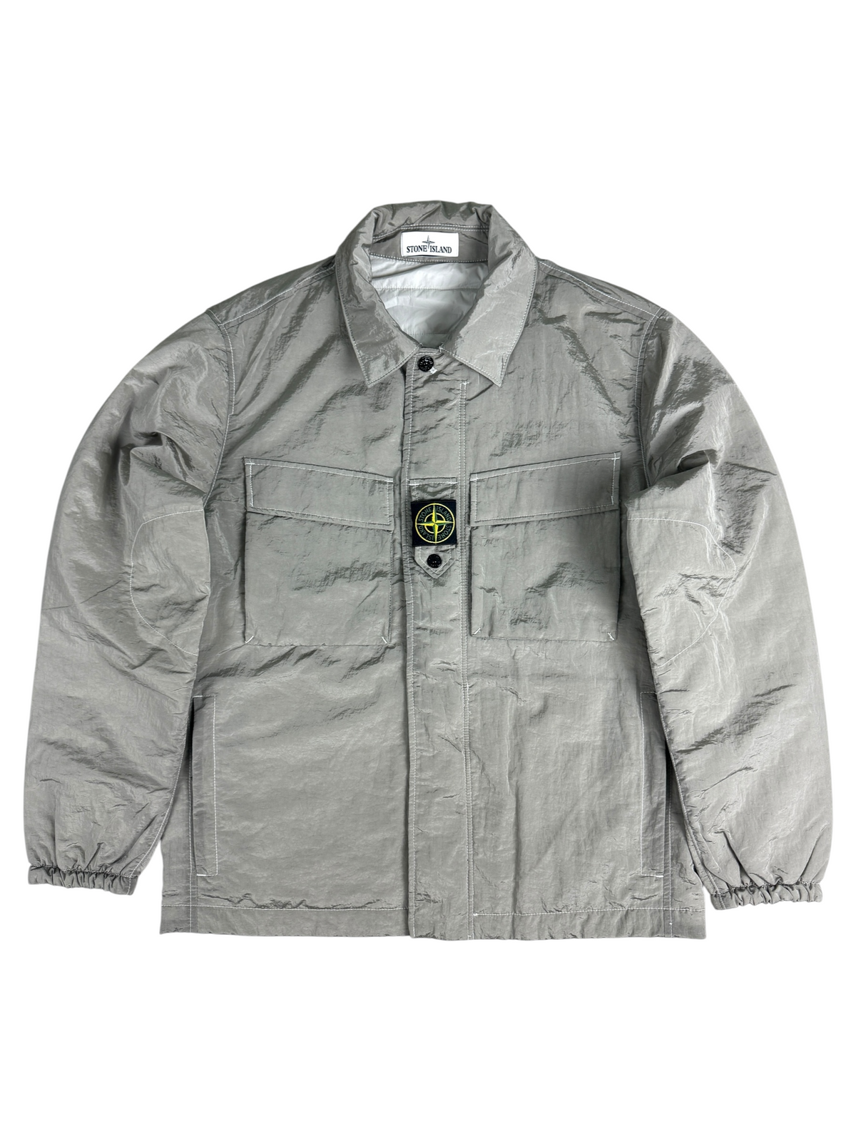 Veste Stone Island gris taille M - Vue de face
