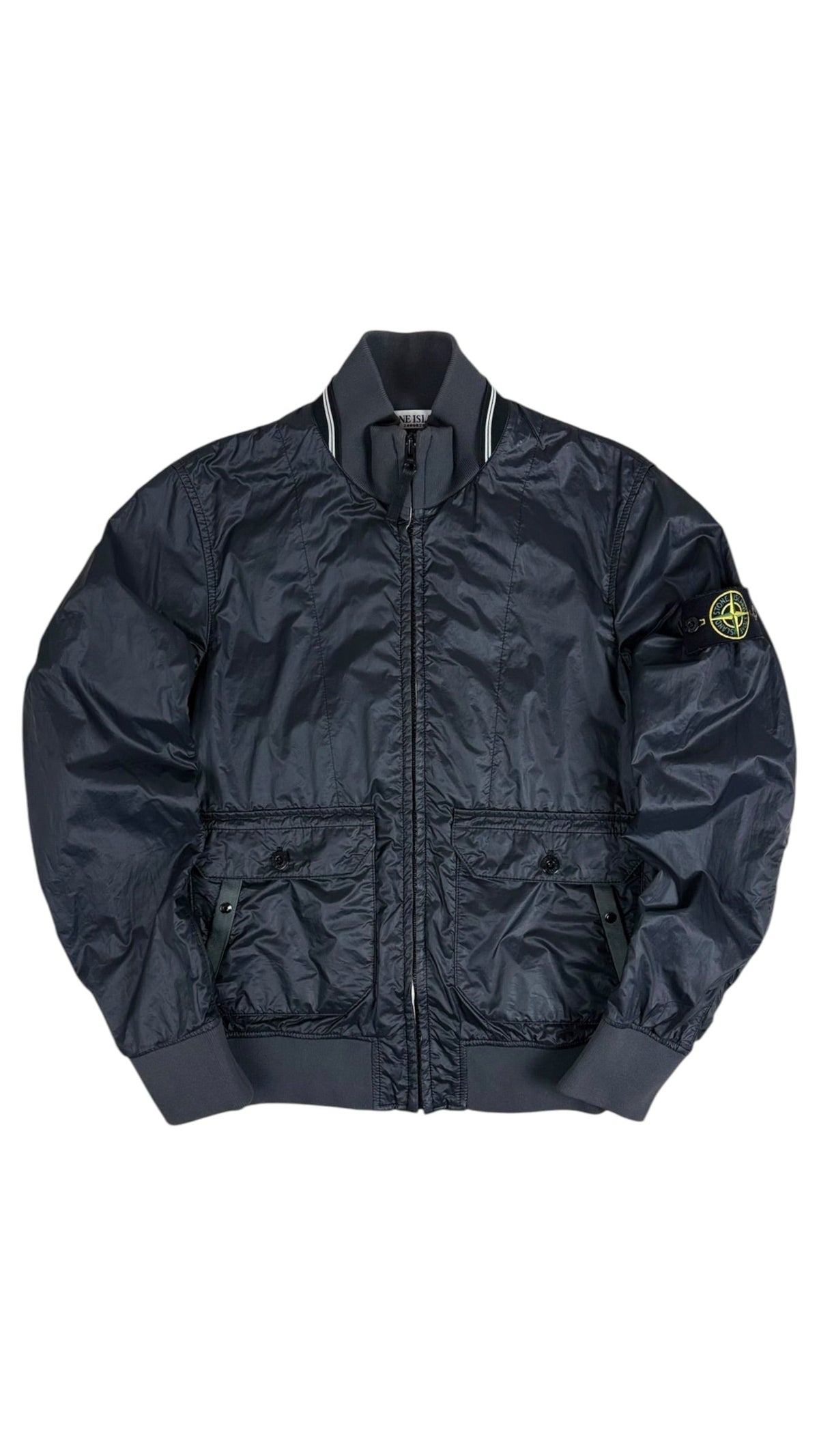 Veste Stone Island gris taille S - Vue de face