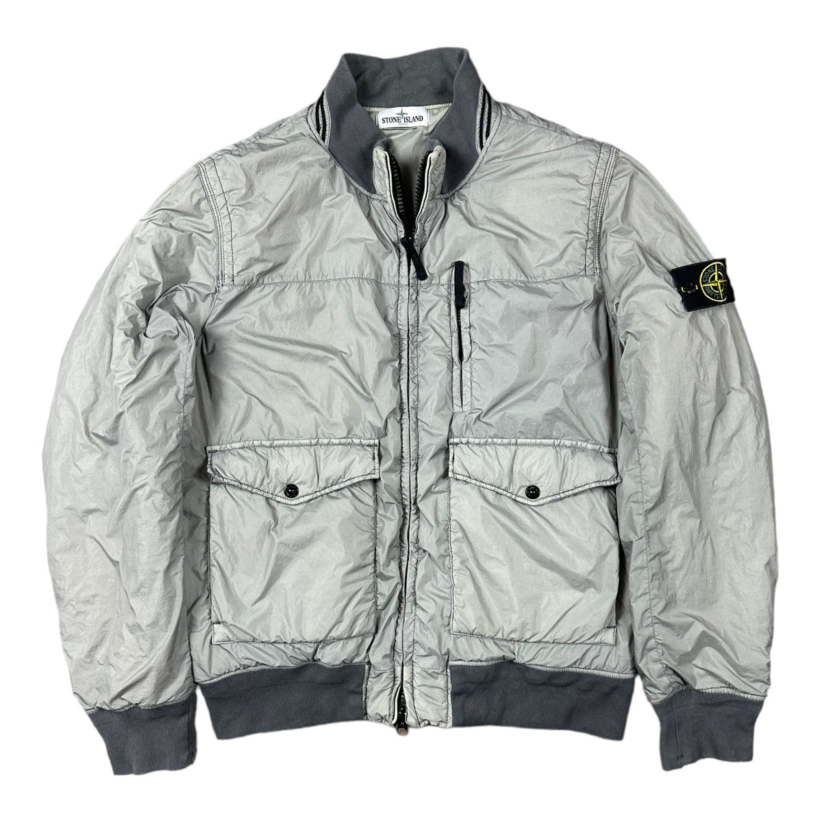 VESTE STONE ISLAND GARMENT DYED NYLON TELA QUILTED - NB08