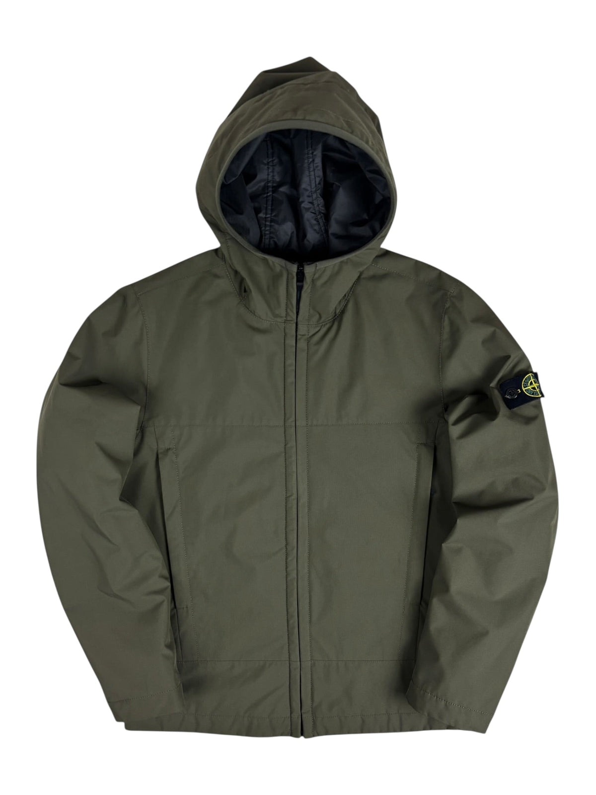 Veste Stone Island kaki taille 14 ans - Vue de face