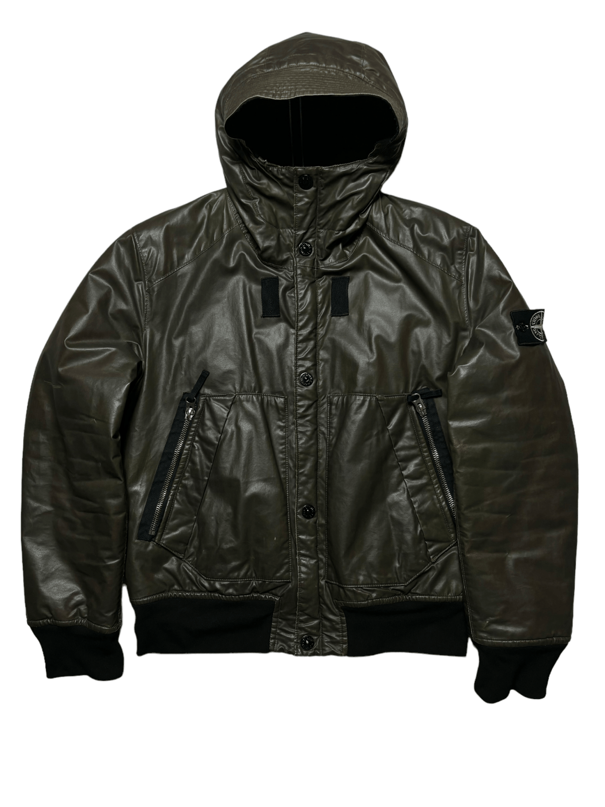 VESTE STONE ISLAND WAXED ICE 2 - NB08 SHOP