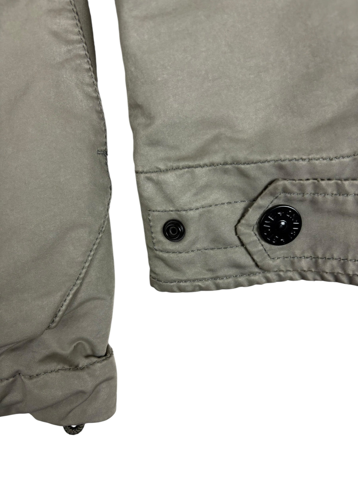 Veste Stone Island kaki taille M - Détail