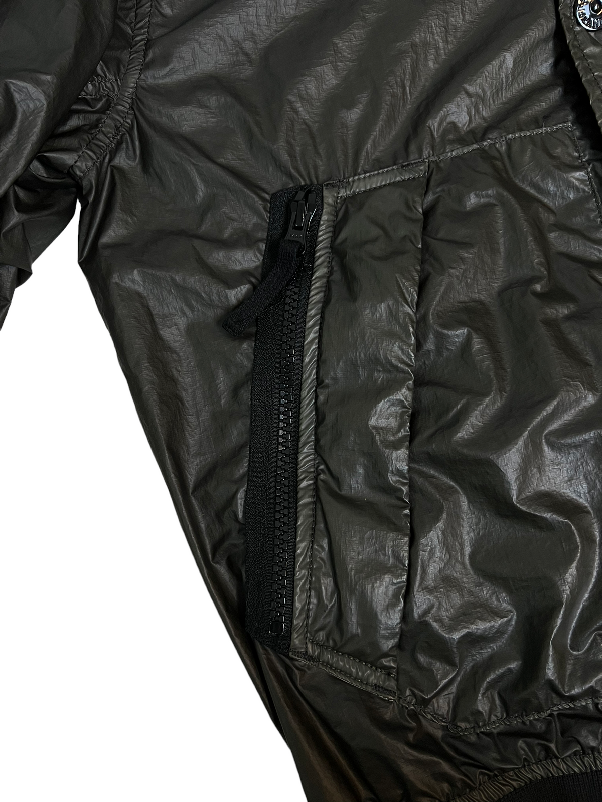 Veste Stone Island kaki taille M - Vue côté