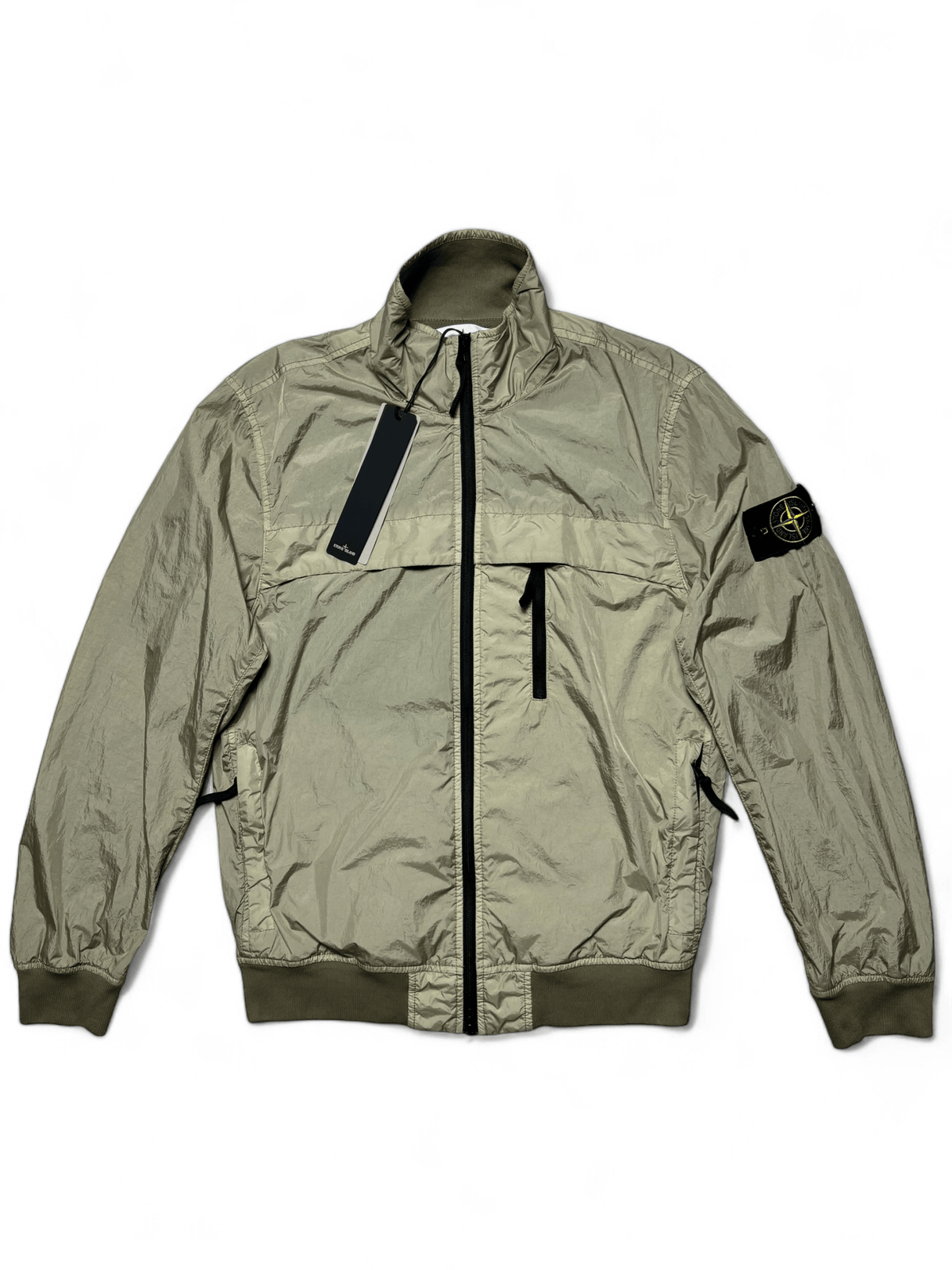 VESTE STONE ISLAND GARMENT DYED CRINKLE REPS R - NY - NB08 SHOP