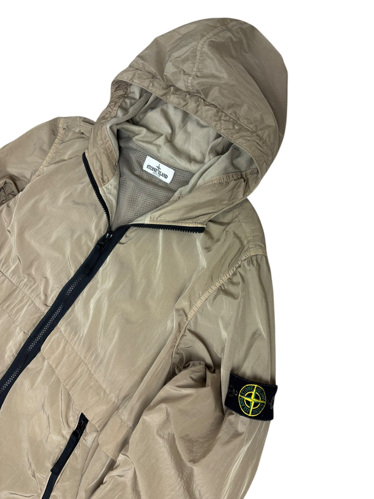 Veste Stone Island kaki taille XS - Vue de dos