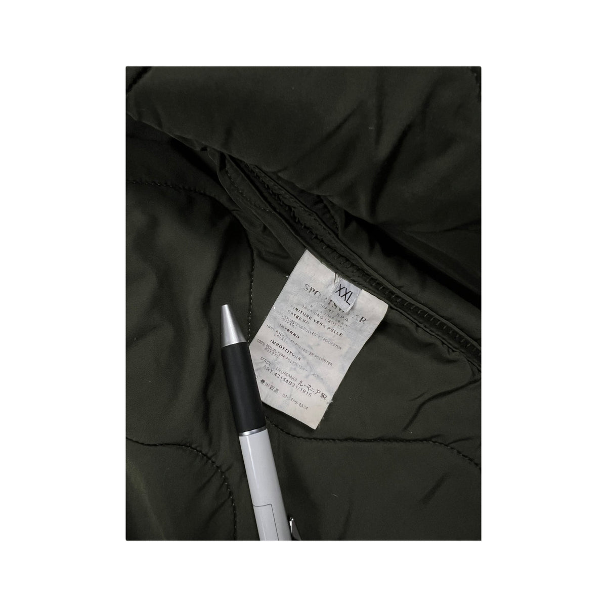 VESTE À COL EN FOURURE STONE ISLAND - NB08